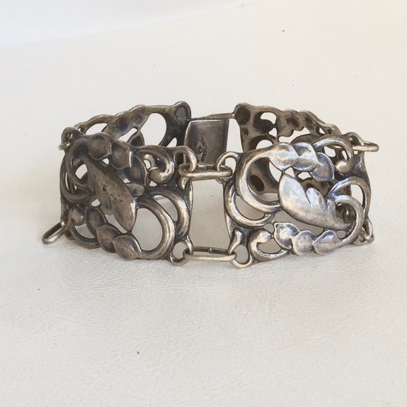 Danecraft Jewelry - DANECRAFT STERLING BRACELET ARTS AND CRAFTS 7.25”